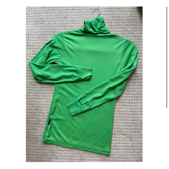 Vintage WRANGLER Turtleneck - Kelly Green - Picture 3 of 4